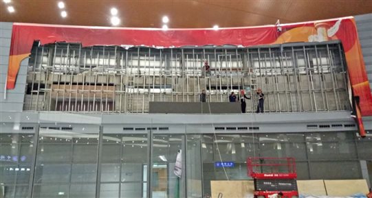 ▲排除阻礙,全力以赴推進(jìn)度